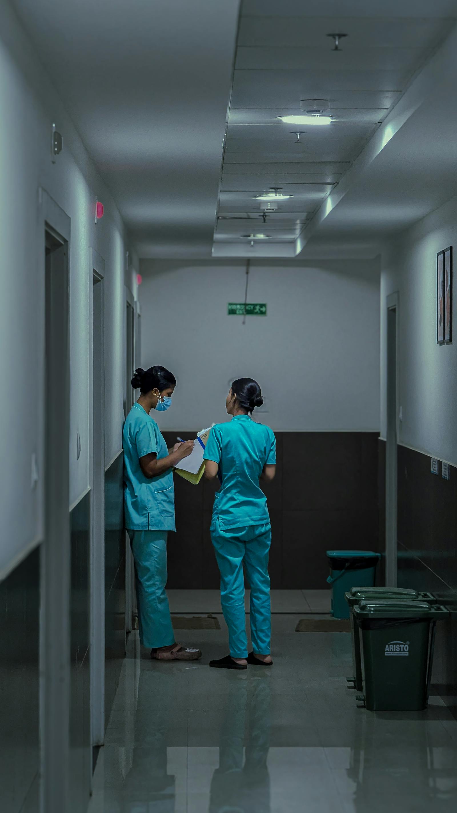 Patient receiving nurse escort support during medical travel in China